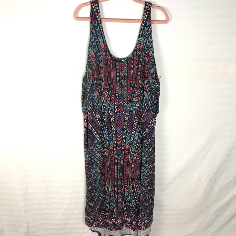 Tart pattern maxi dress size 4x